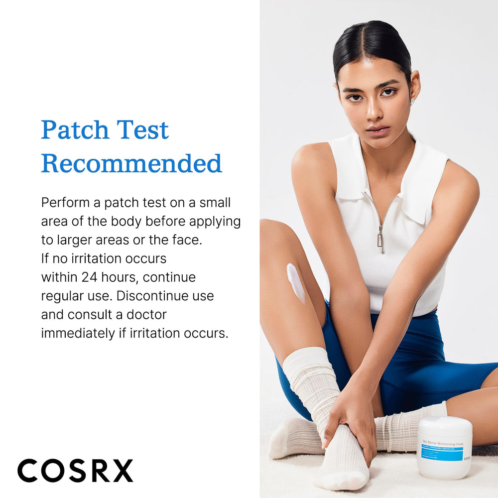 COSRX Barrière Crème pour zones sèches du visage et du corps.