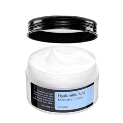 COSRX Crème Hyaluronique en bouteille pompe, hydratation pratique et durable.