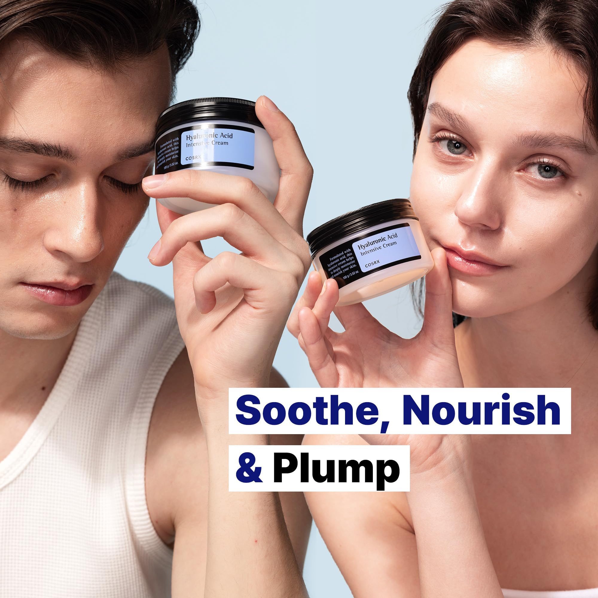 COSRX Rituel quotidien d’hydratation pour peau sensible après usage.