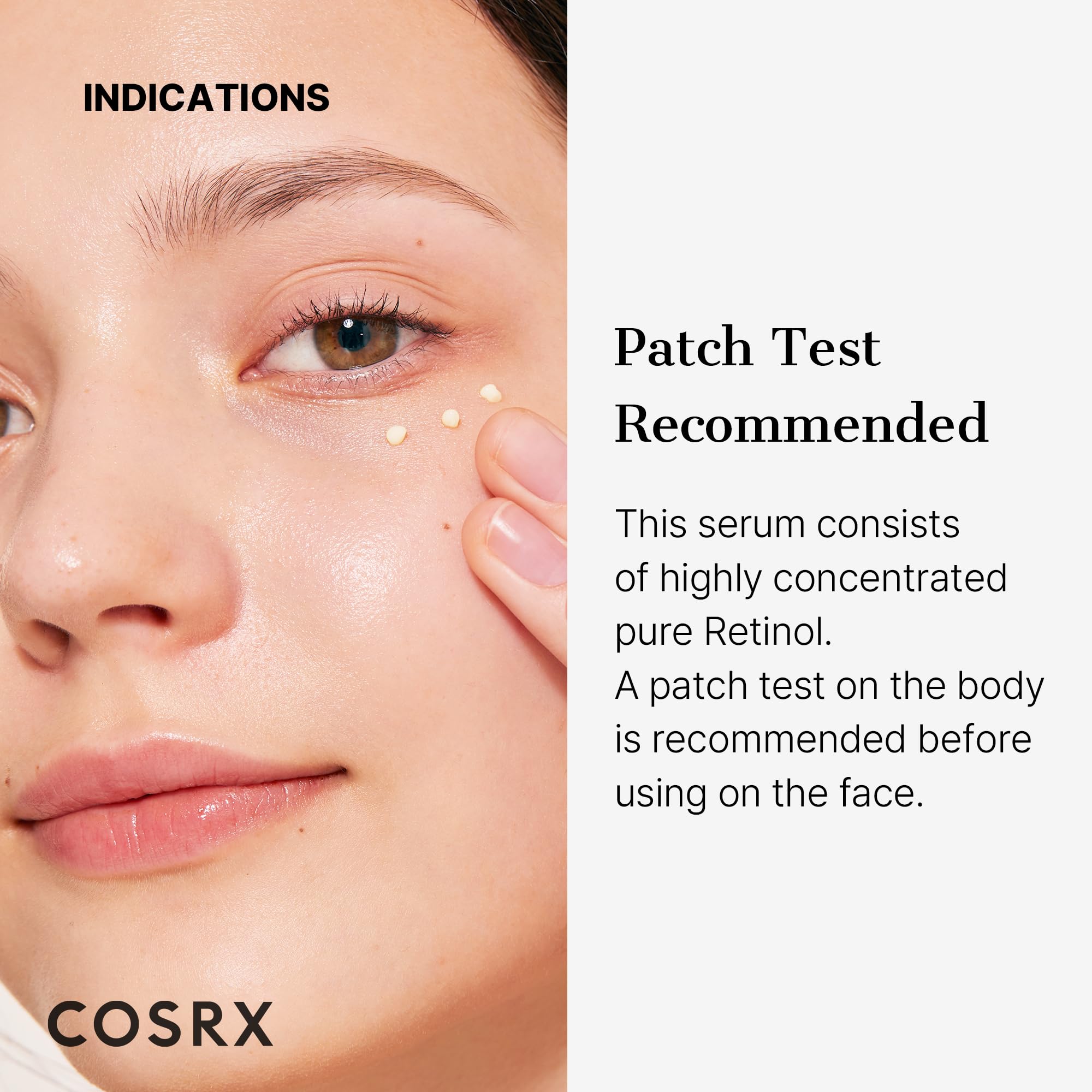 COSRX Crème Rétinol 0,1% – soin contour des yeux et du cou