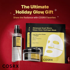 Crème COSRX Snail Mucin 92% – pot; peau hydratée et fraîche sans fini gras.