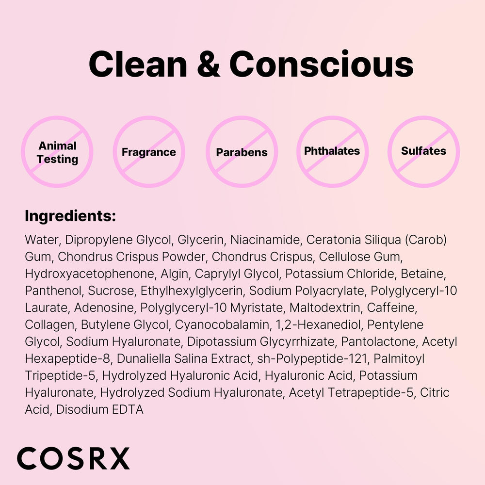 COSRX résultats potentiels peau plus lumineuse au réveil