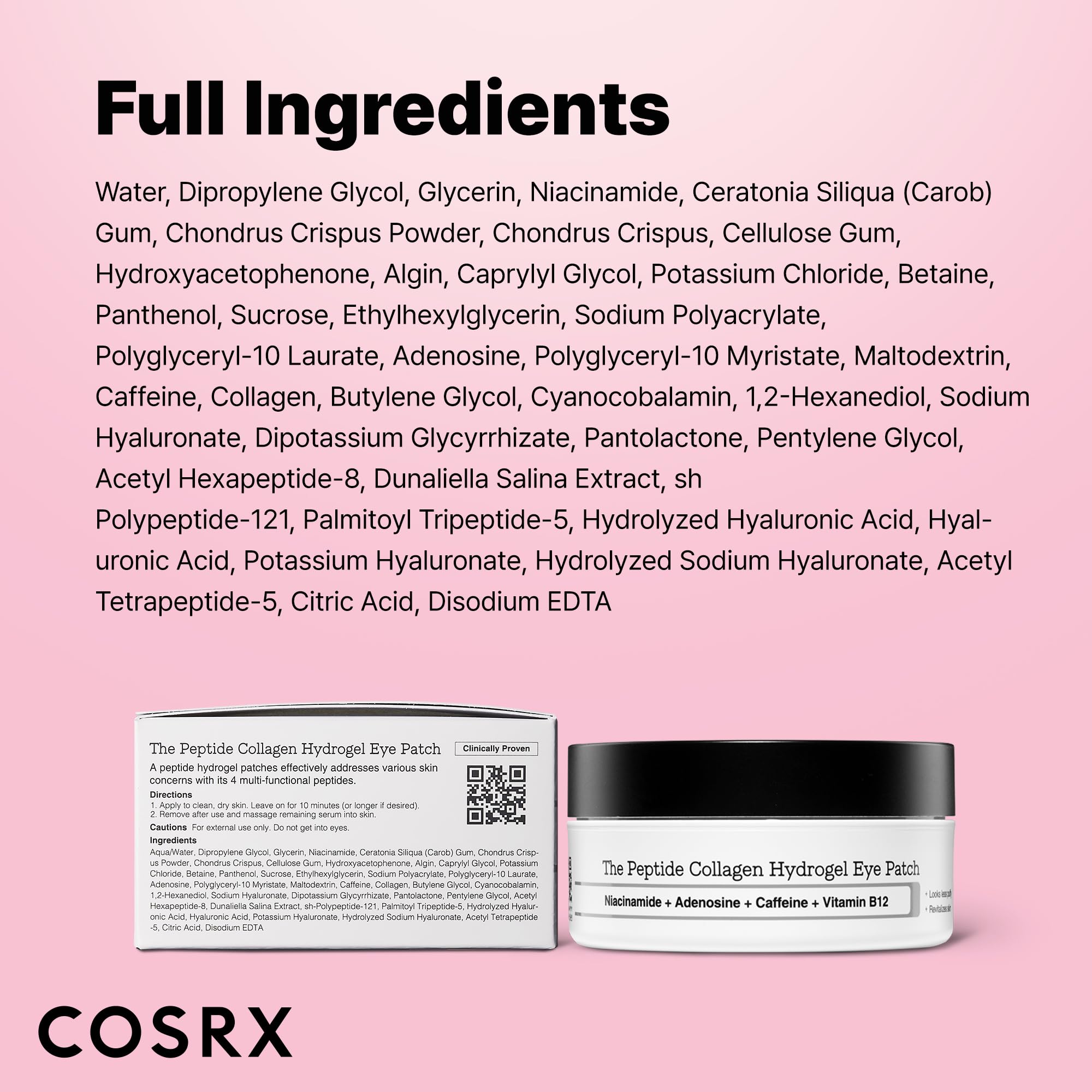 COSRX essence absorbee rapidement sous les yeux.