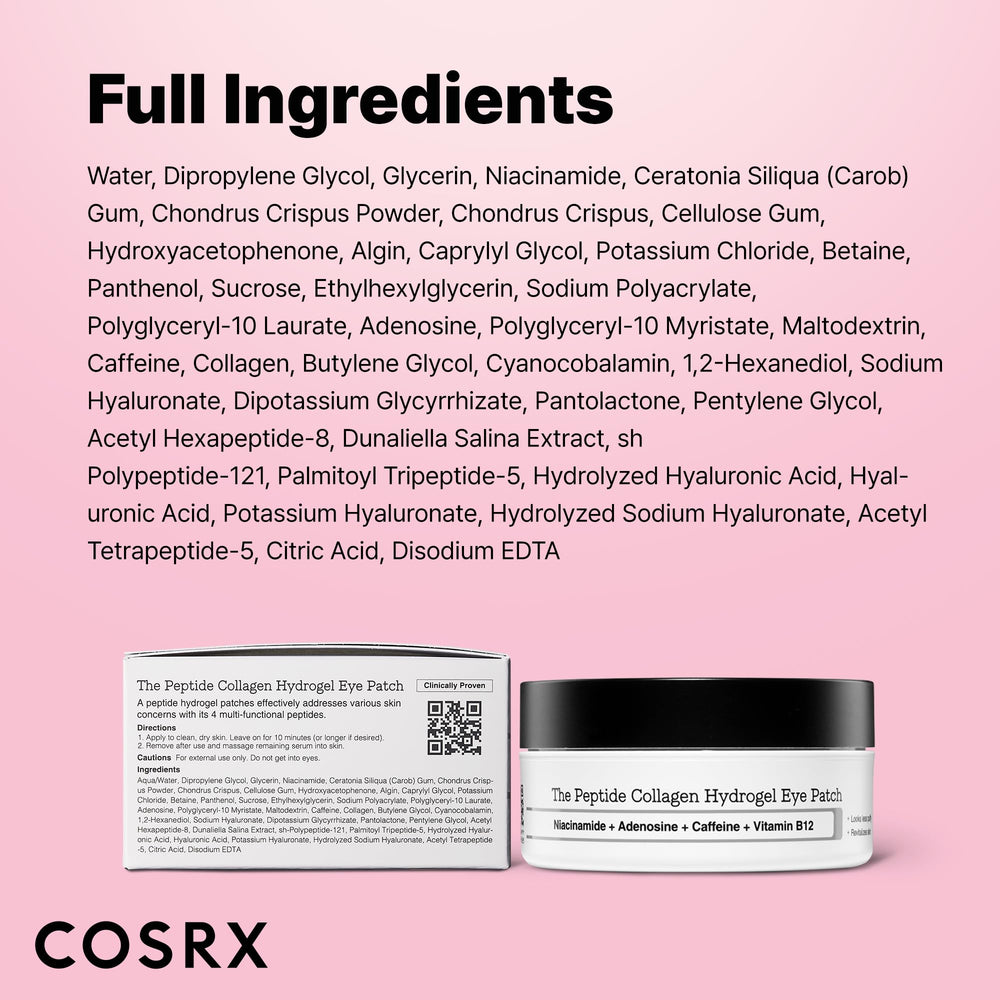 COSRX essence absorbee rapidement sous les yeux.