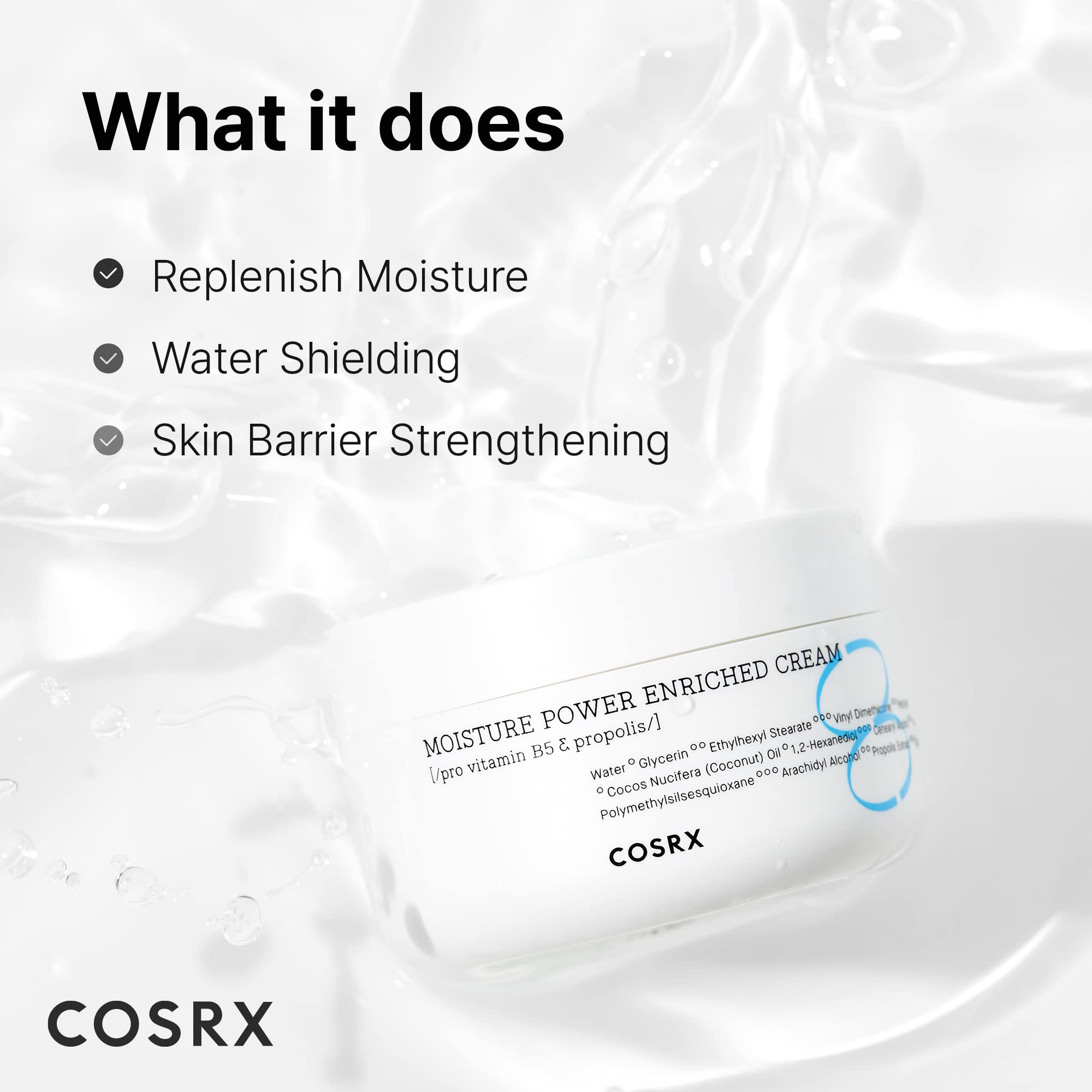 COSRX Hydratant Acide Hyaluronique – Application quotidienne: idéale pour rituel matin et soir.