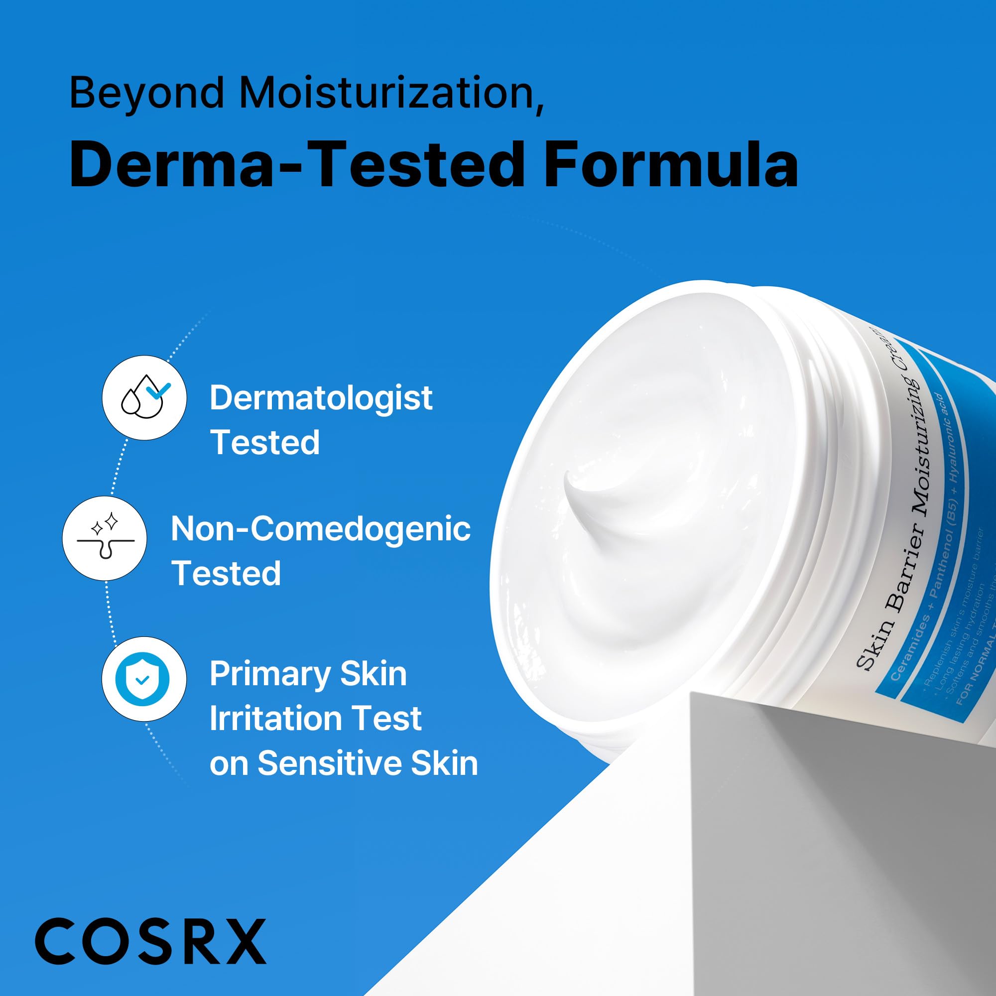 COSRX Hydratation longue durée jusquà 100 heures pour peau sèche.