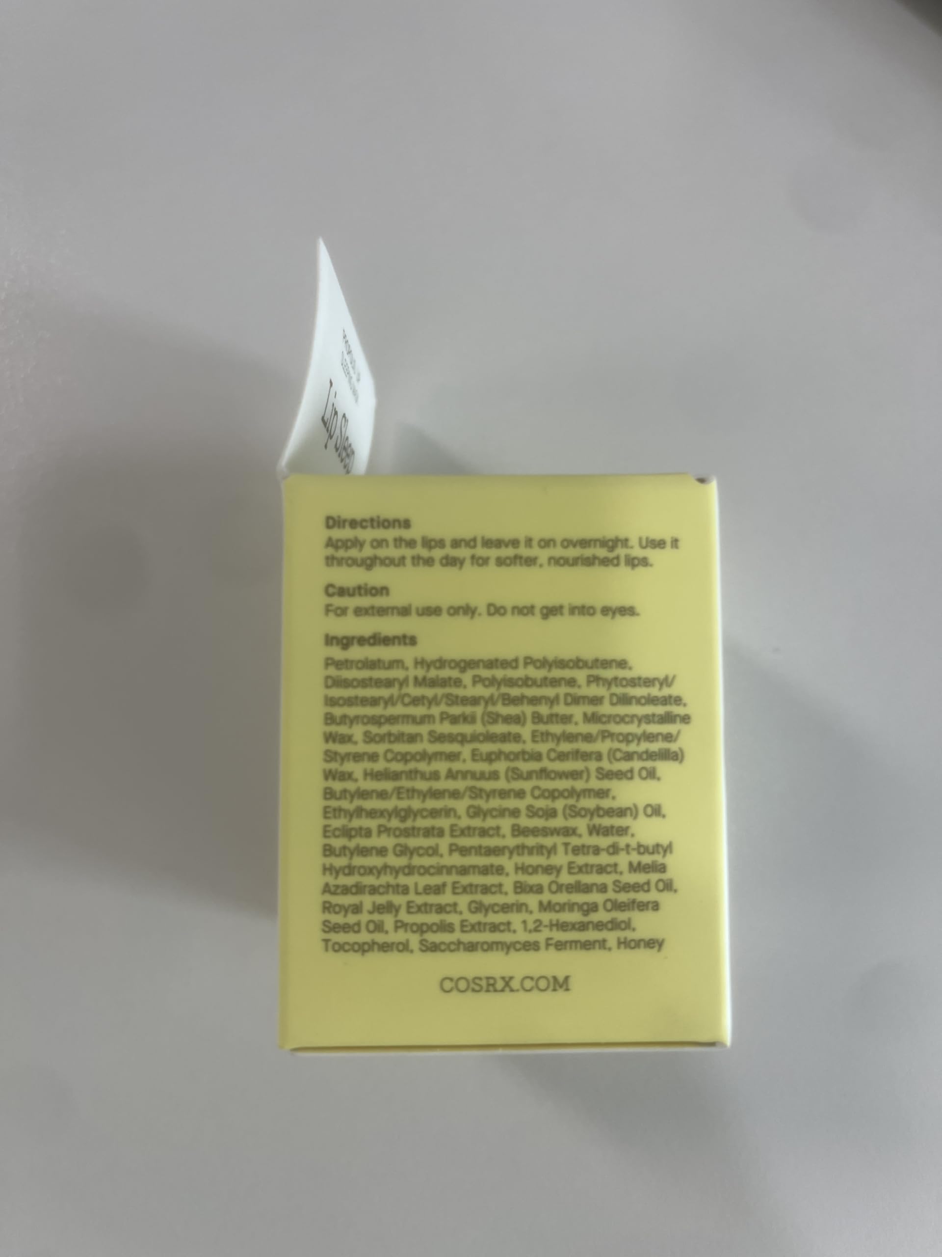 COSRX Lip Care Balm emballage recyclable et pratique