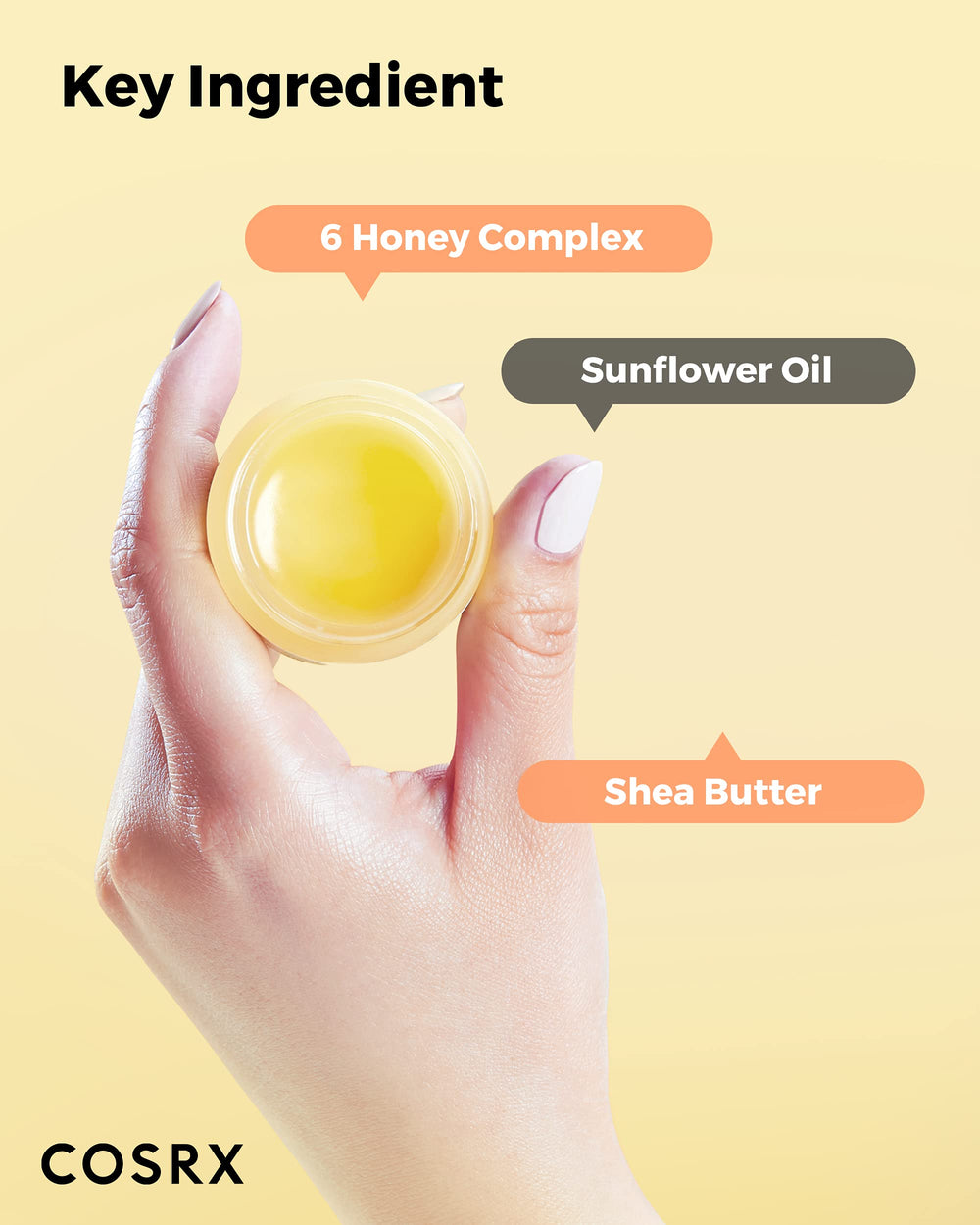 COSRX Lip Care Balm spatule réutilisable pour application hygiénique