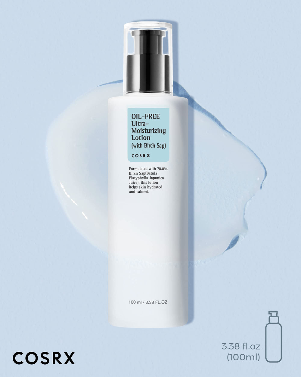 COSRX lotion sèche jour-nuit: intégrable à votre routine beauté.