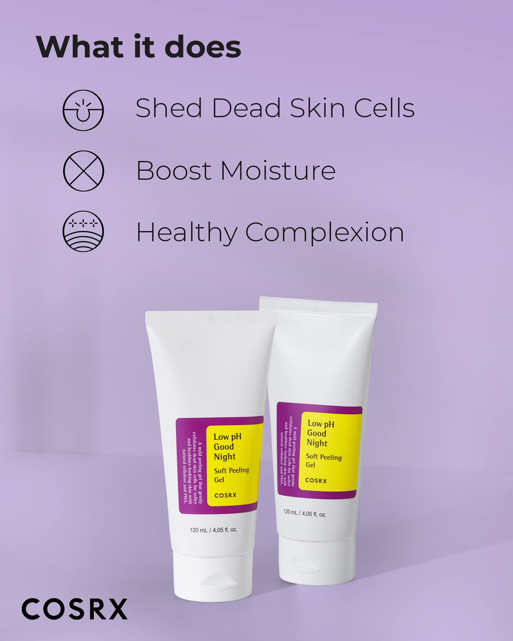Exfoliation légère COSRX, peau lisse et lumineuse