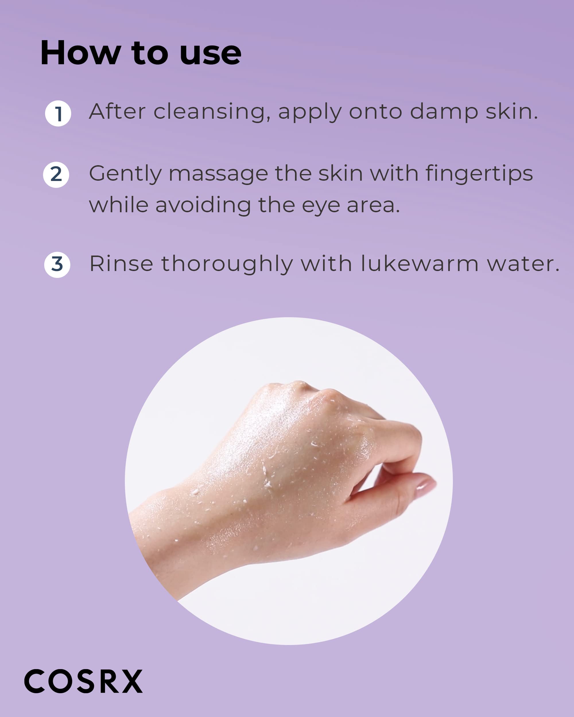 Papain dans COSRX Low pH Good Night Soft Peeling Gel améliore la douceur