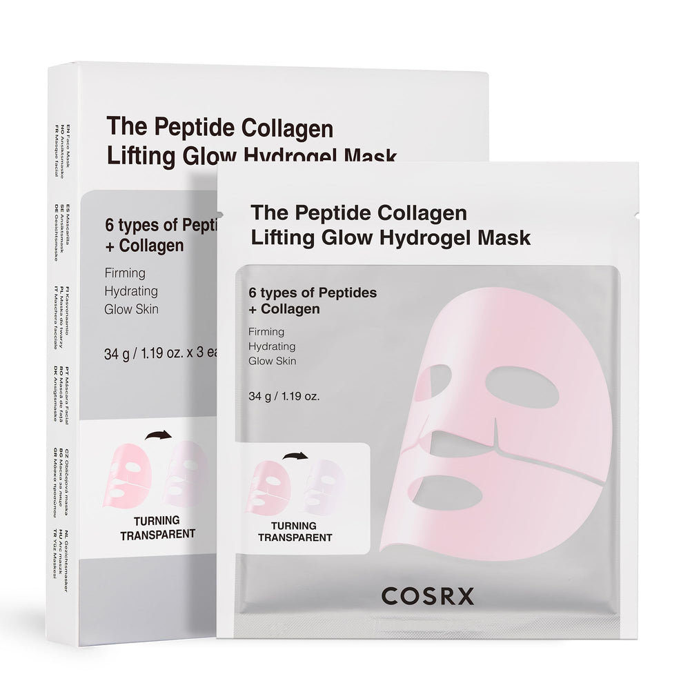 COSRX masque hydrogel rose peptides pour lift et éclat de la peau