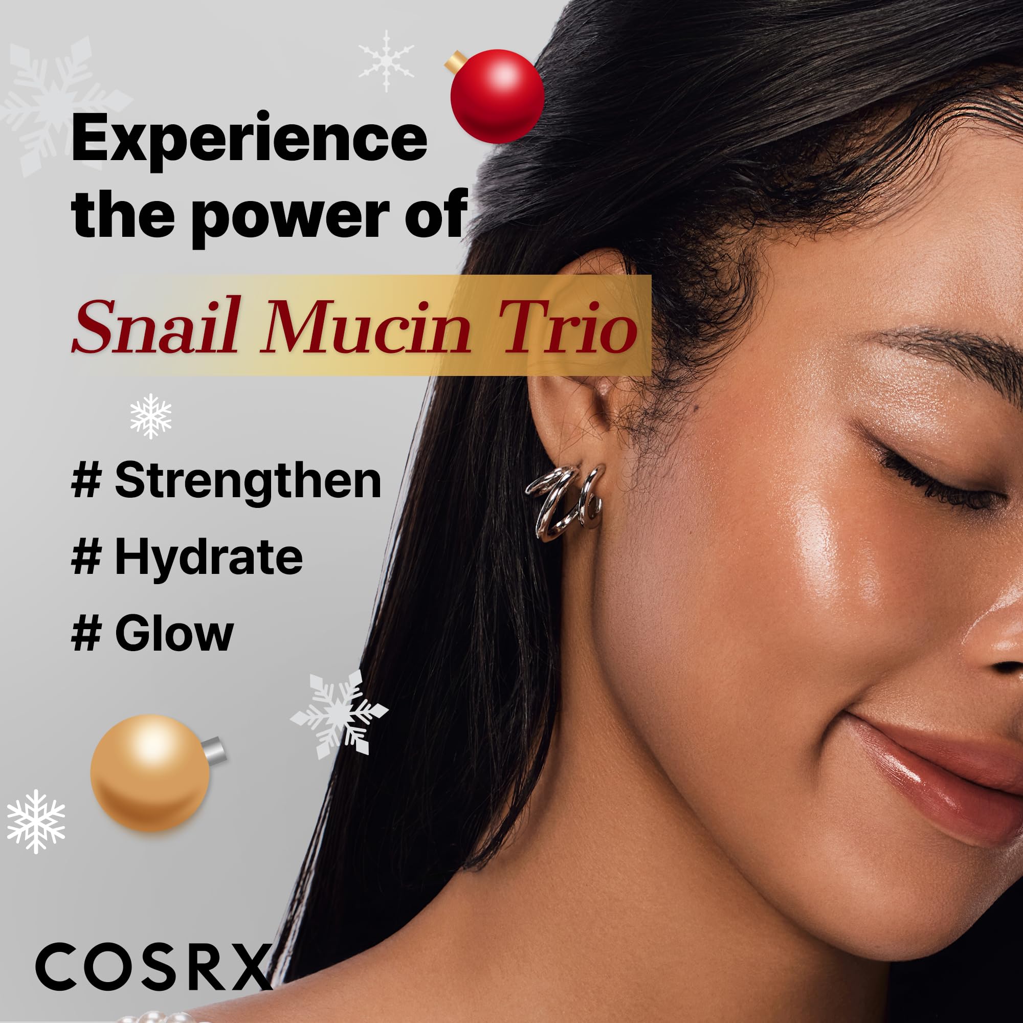 Masque COSRX Snail Mucin Hydrogel – masque; éclat immédiat et douceur de la peau.
