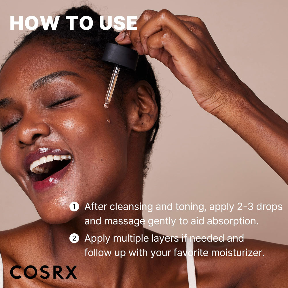 COSRX emballage boite et packaging pratique pour routine quotidienne