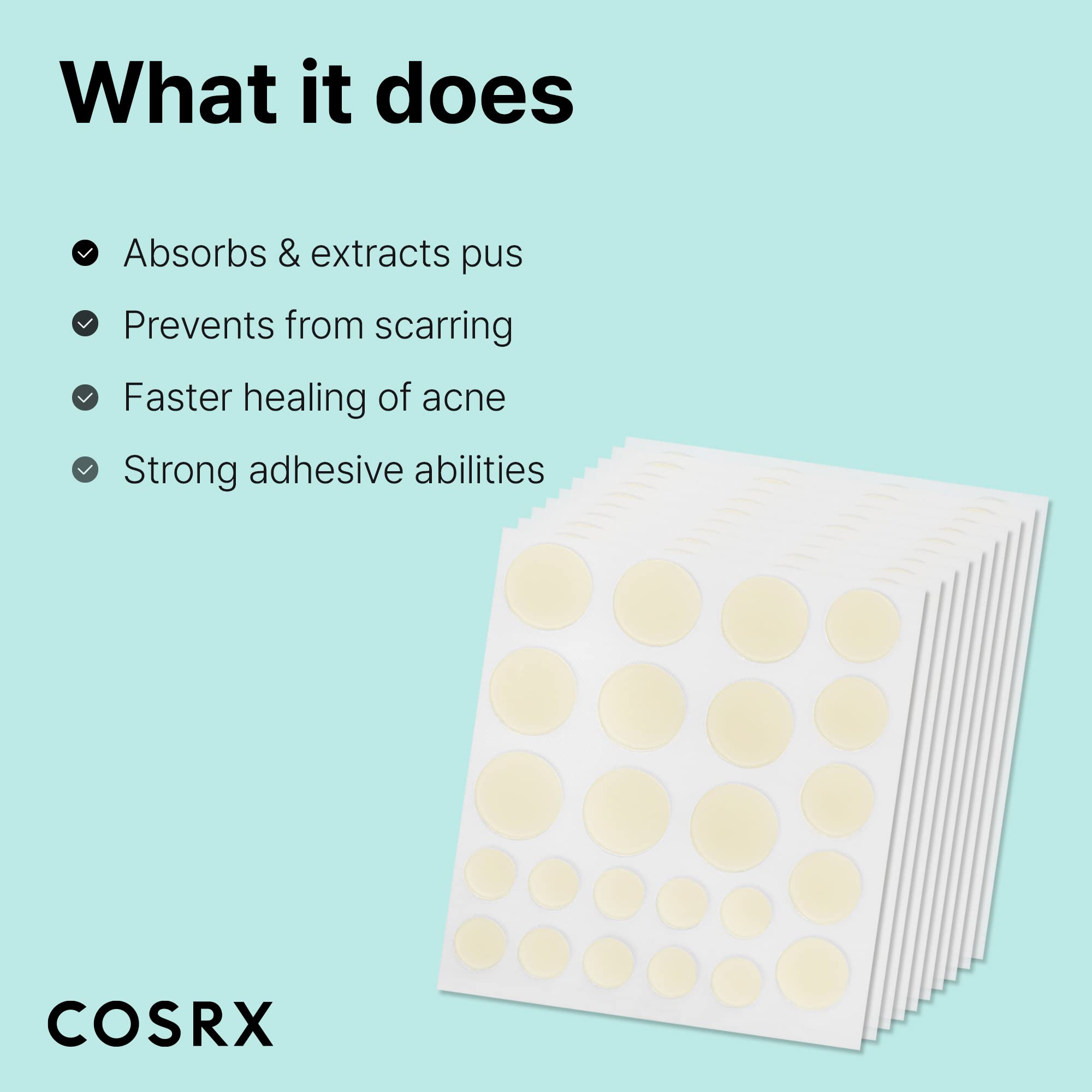 COSRX patch étapes utilisation simples, guide rapide et pratique.