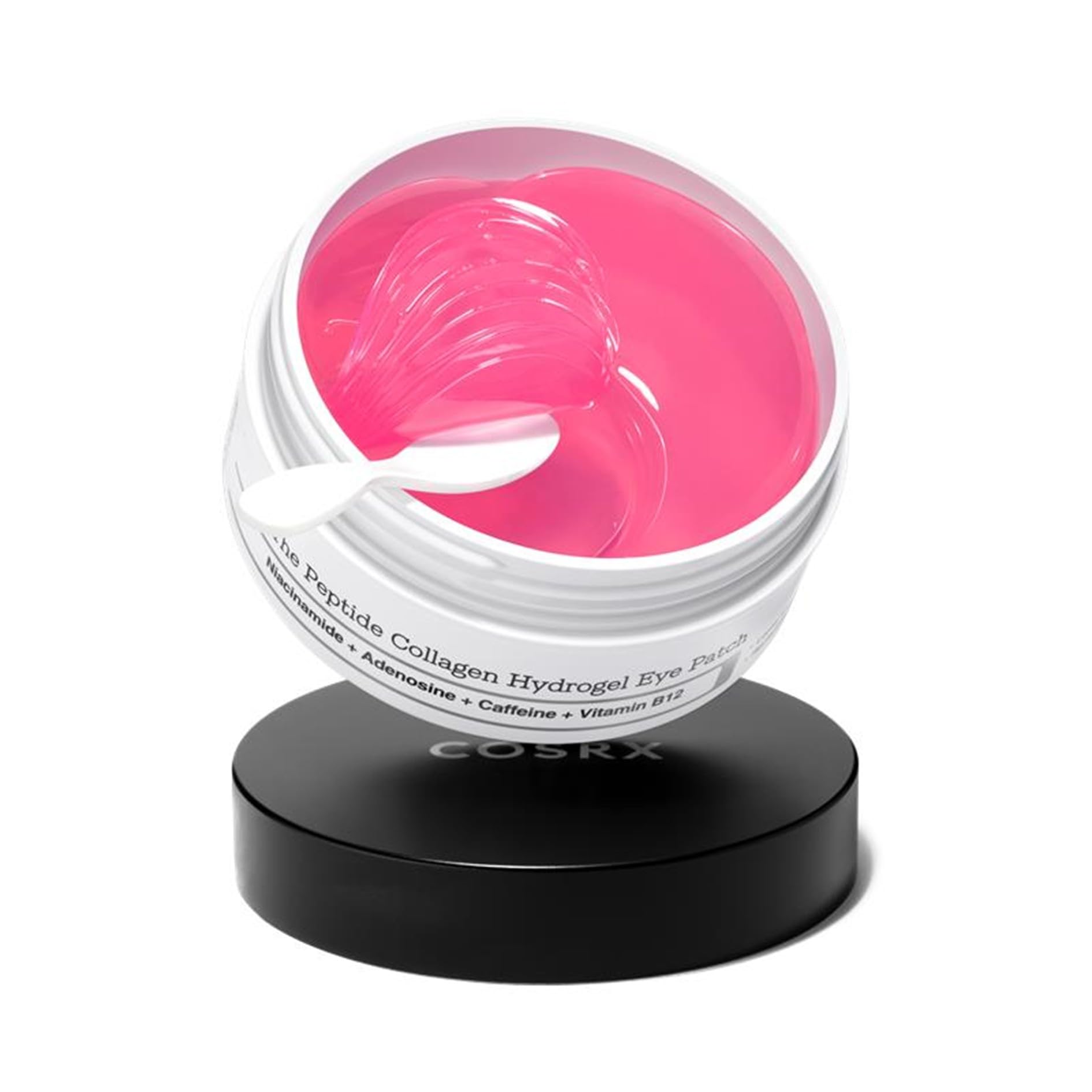 COSRX patch yeux peptides collagene rose: réduction des poches et regard rafraîchi.