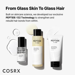 COSRX Peptide-132 Huile-Serum : hydratation scellée et cheveux plus lisses.
