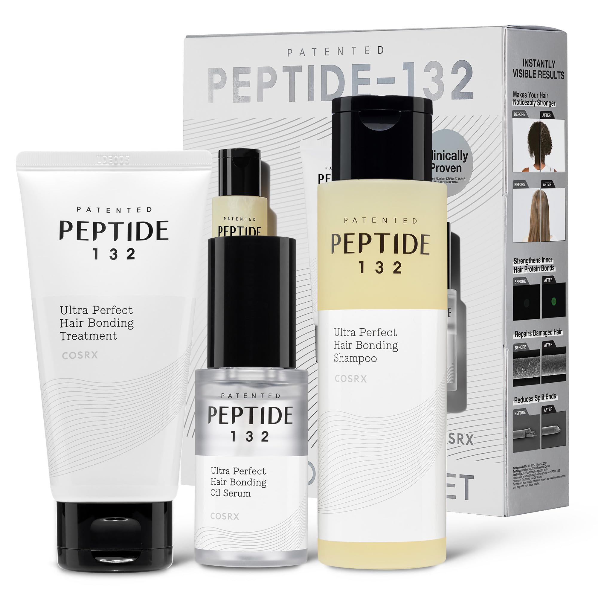 COSRX Peptide-132 Shampoing : démêlage facile et fraîcheur durable.
