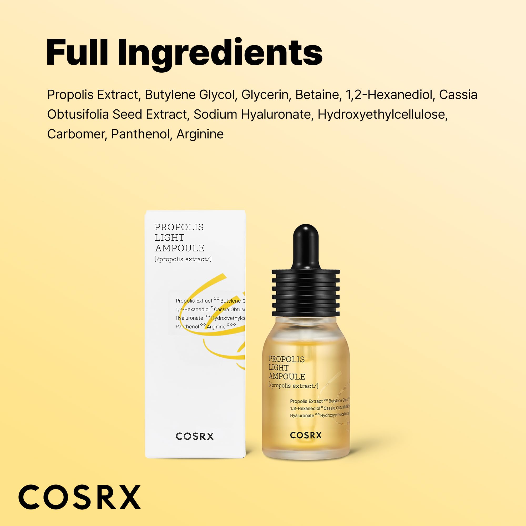 COSRX Propolis Ampoule — rituel soin pour un éclat naturel