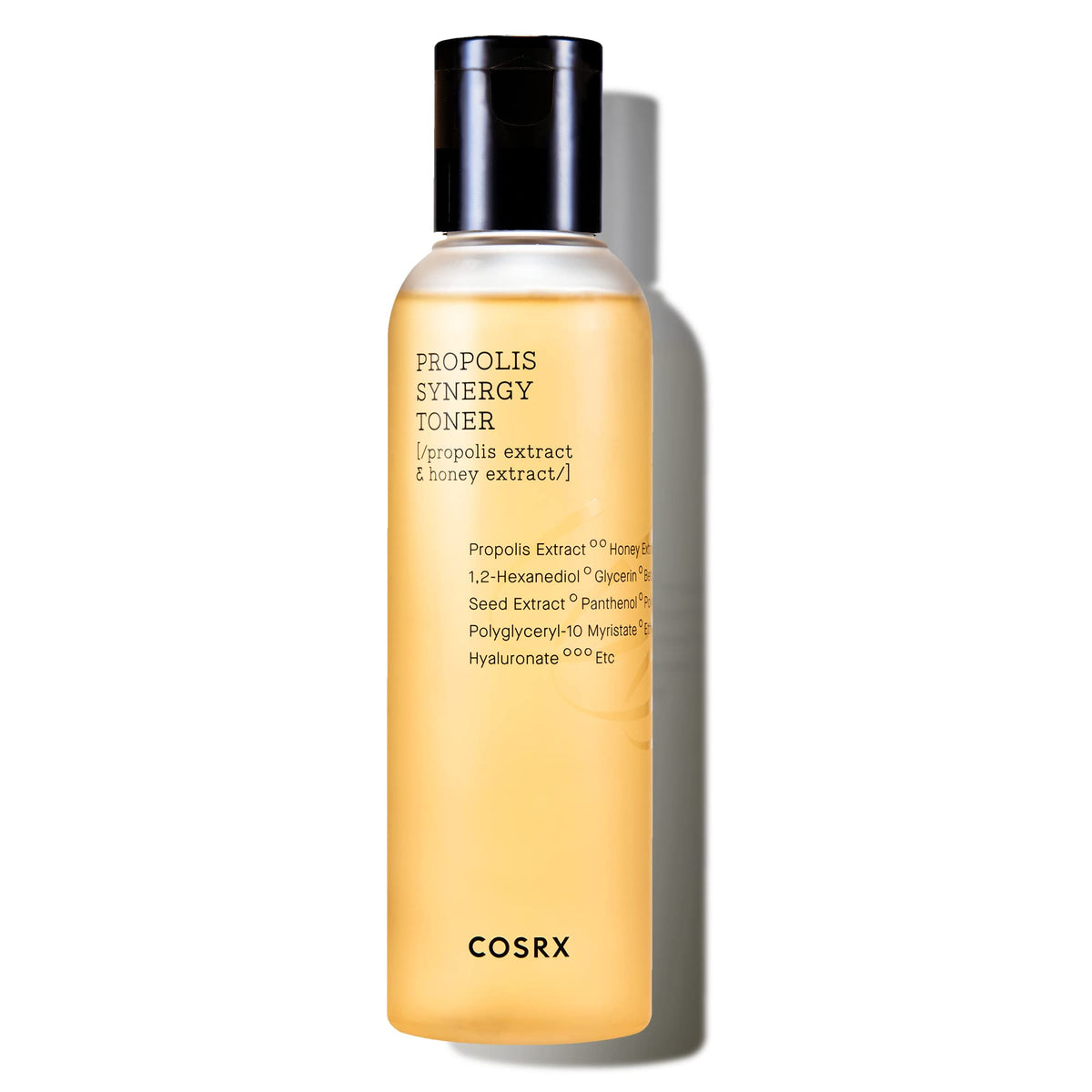 COSRX Propolis Synergie Tonique – flacon mis en avant, hydratation rapide et nourrissante.