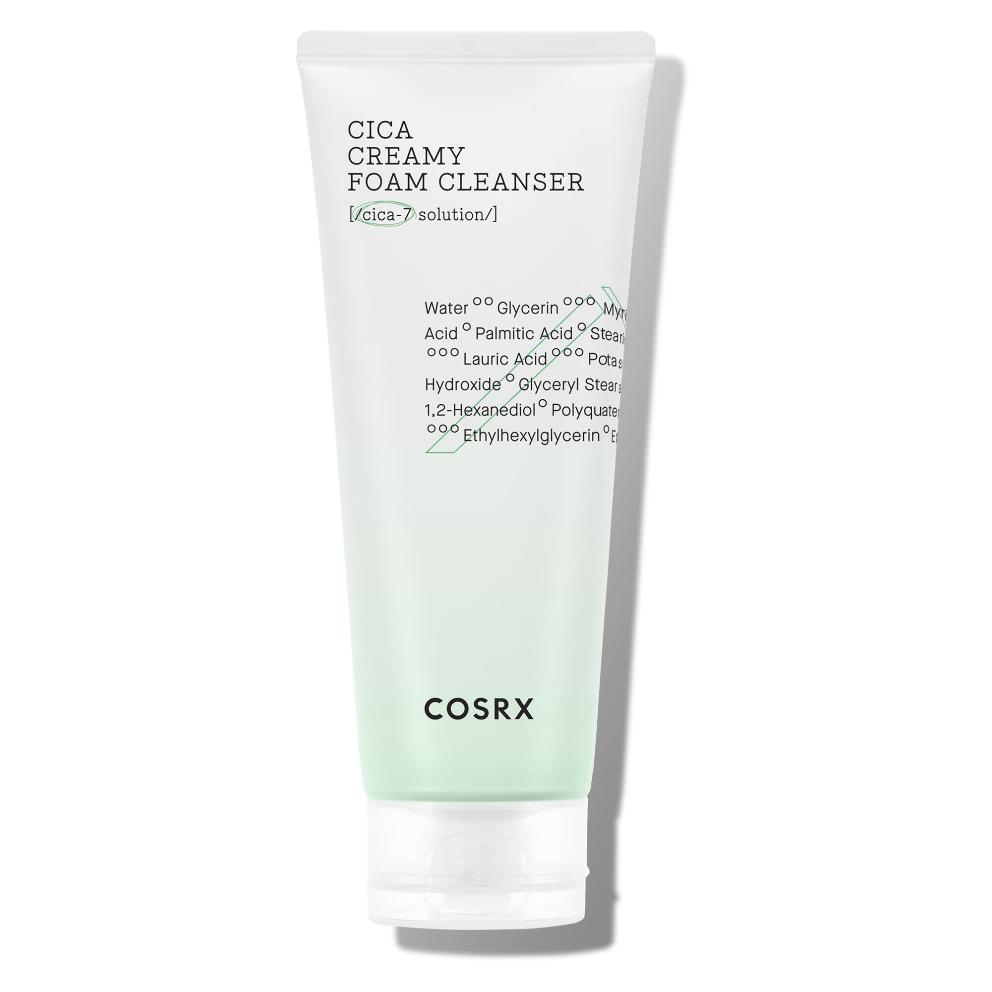 COSRX Pure Fit Cica – nettoyant-mousse bouteille 150 ml, nettoyage en douceur pour peau sensible.