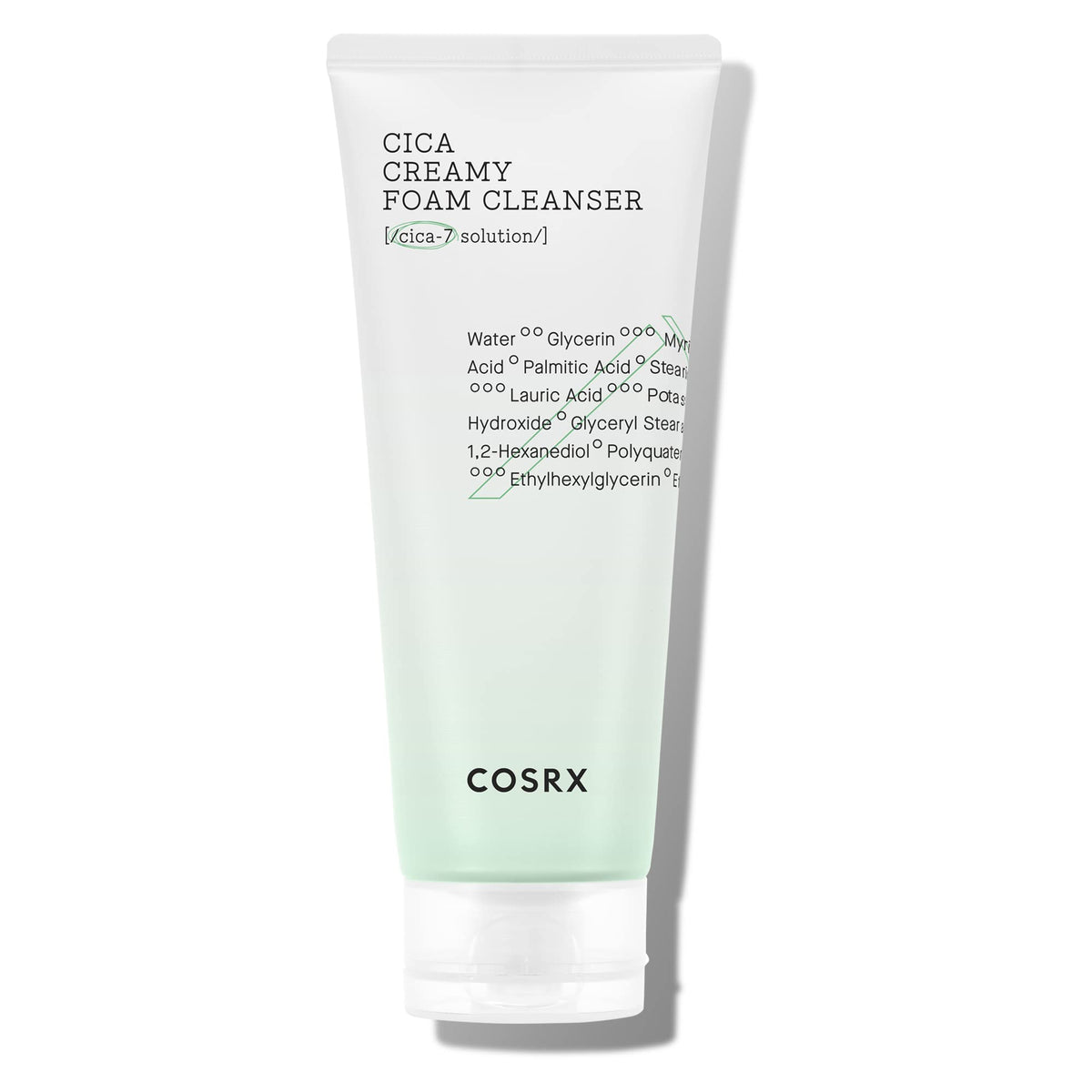 COSRX Pure Fit Cica – nettoyant-mousse bouteille 150 ml, nettoyage en douceur pour peau sensible.