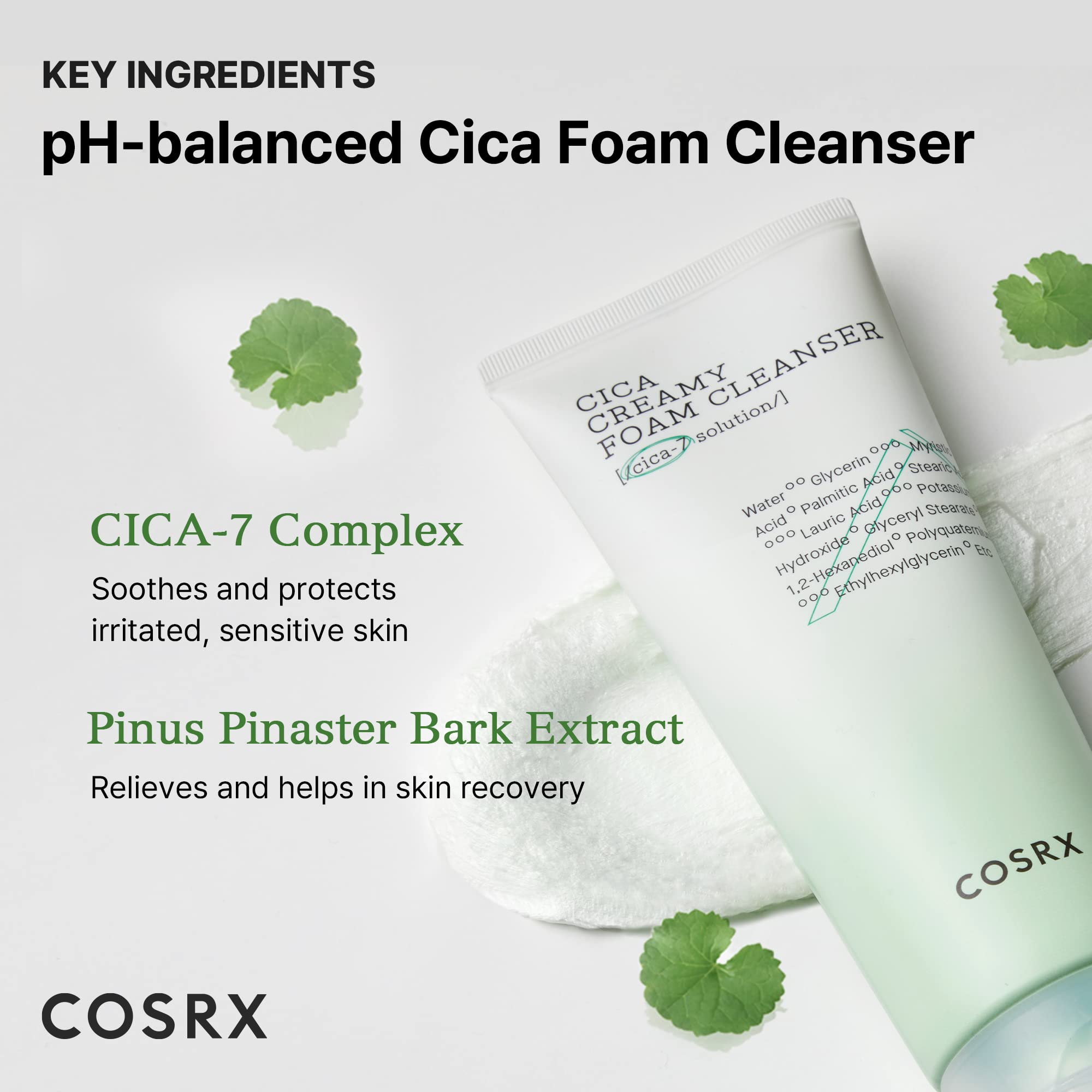 COSRX Pure Fit Cica – emballage épuré et lisible.