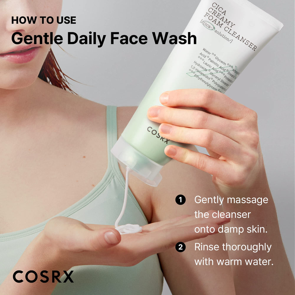 COSRX Pure Fit Cica – routine visage simple pour le matin.