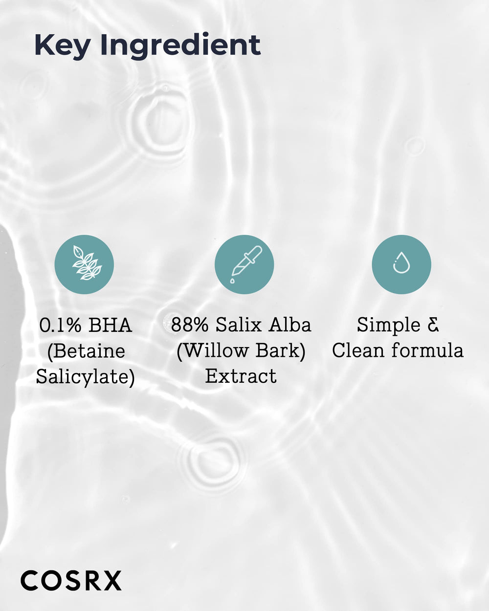 COSRX Refroidit la peau: sensation de fraîcheur immédiate après application.