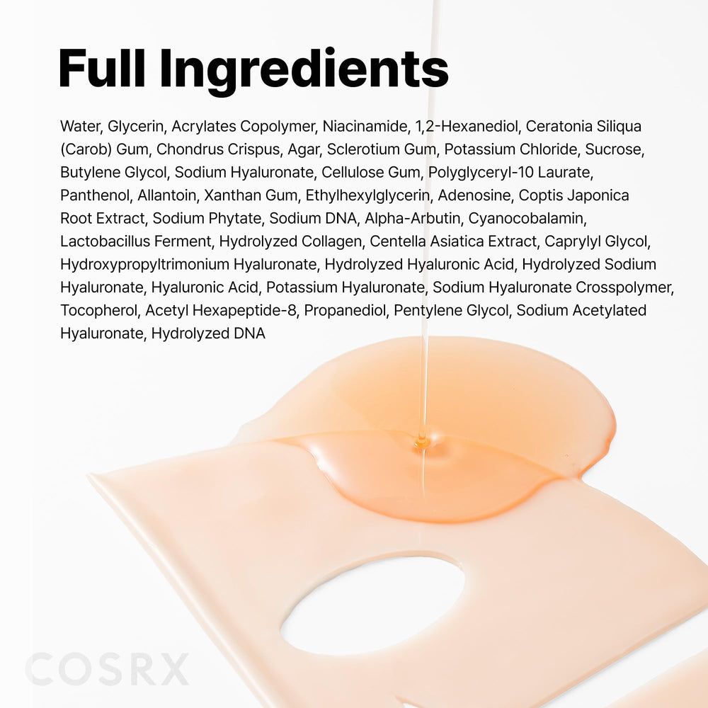 Cosrx rituel de soin nocturne pour peau prête au matin