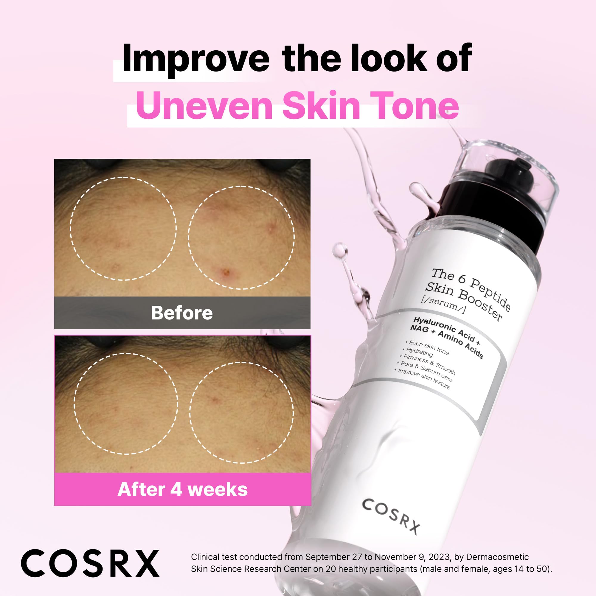 COSRX sérum léger à absorption rapide, idéal comme première étape de soin.