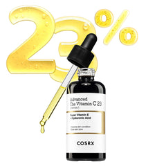 COSRX Advanced Pure Vitamin C 23% sérum — bouteille élégante prête pour votre routine quotidienne.