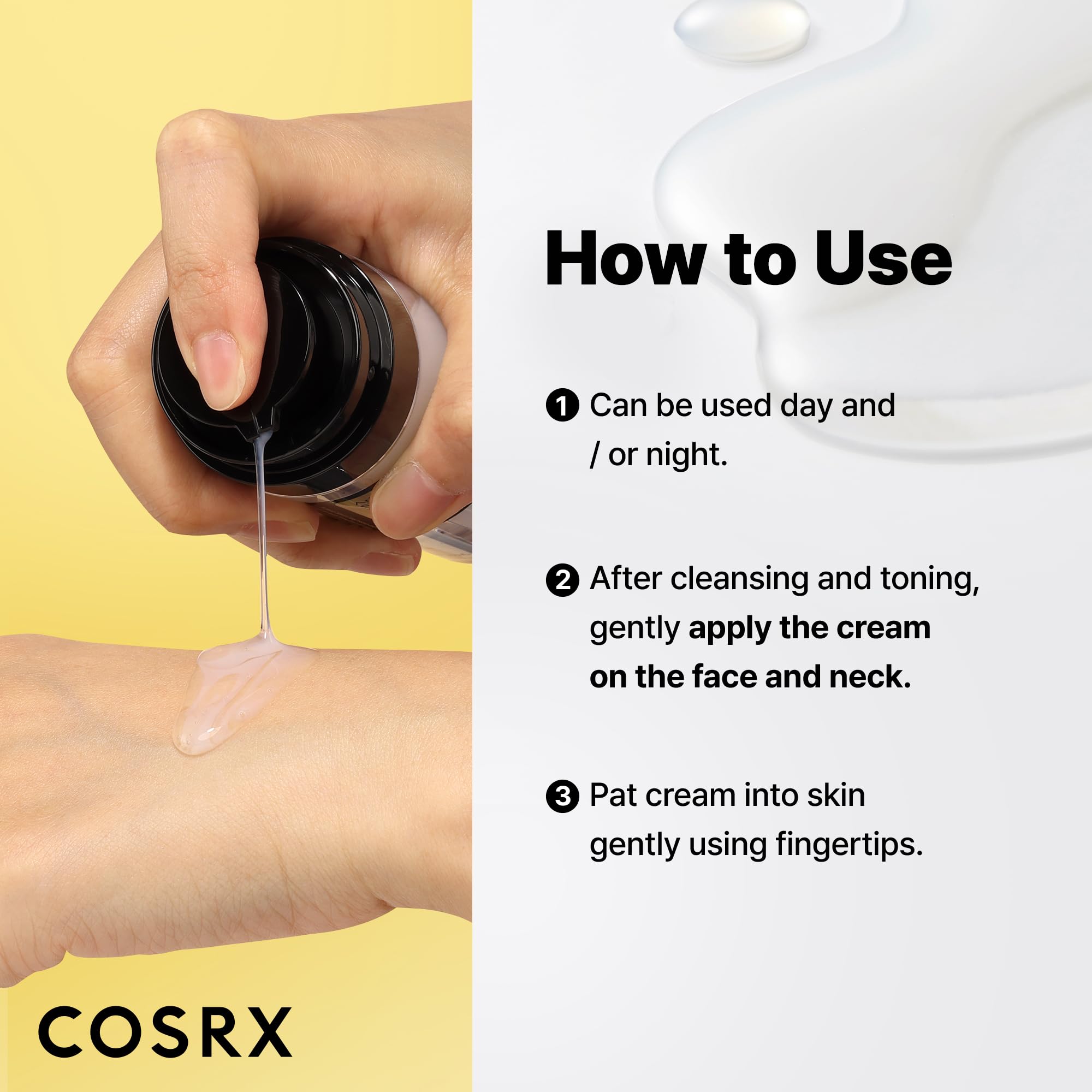 COSRX Snail Mucin 74% + Niacinamide, pratique pour une utilisation quotidienne