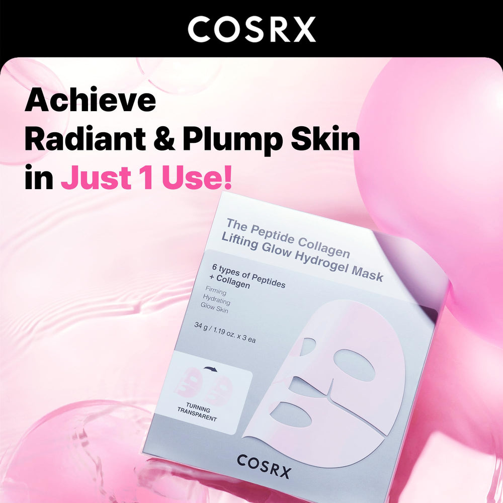 COSRX texture du masque hydrogel offre une sensation fraîche