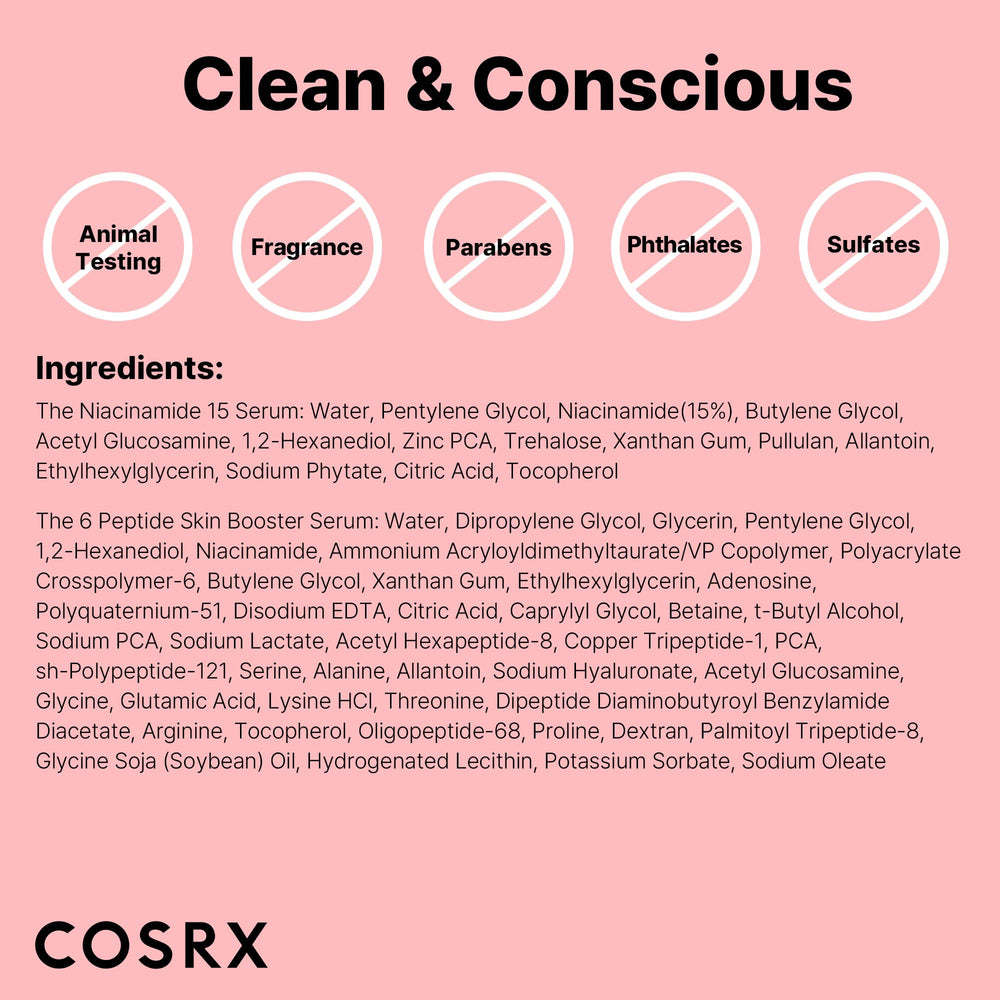 COSRX Texture du sérum Niacinamide, subtilement lisse et facile à étaler.