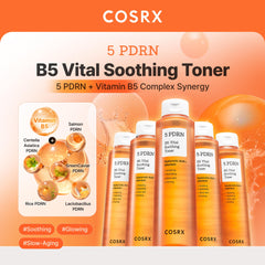 COSRX 5 PDRN B5 tonique – emballage soigné facilitant une routine quotidienne agréable.