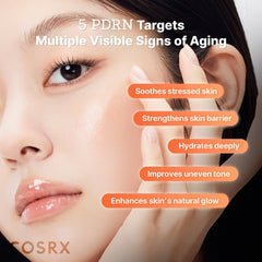 COSRX 5 PDRN B5 tonique – etiquette lisible, guide rapide pour l’utilisation quotidienne.