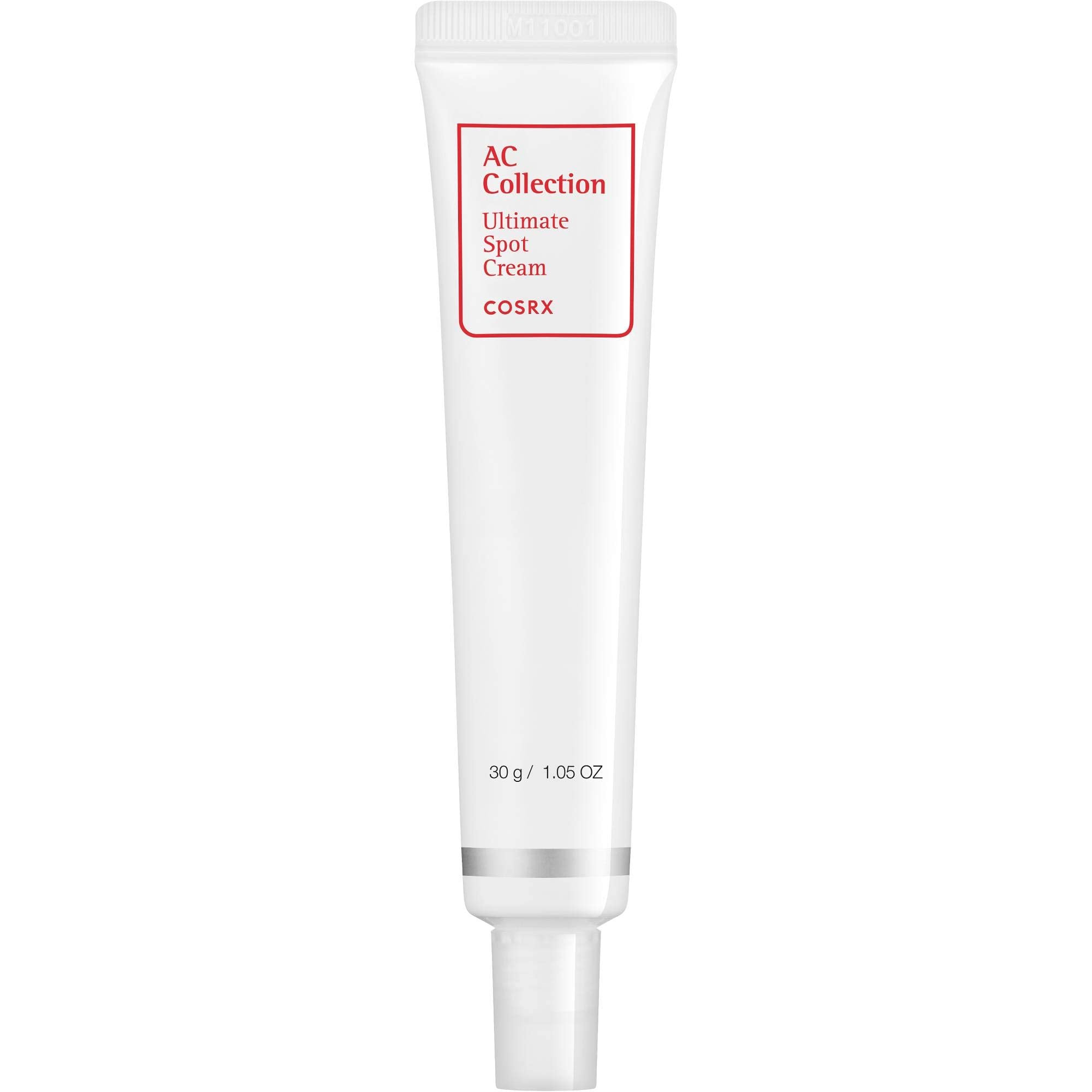 COSRX Ultimate Spot Cream packshot for targeted overnight blemish care.