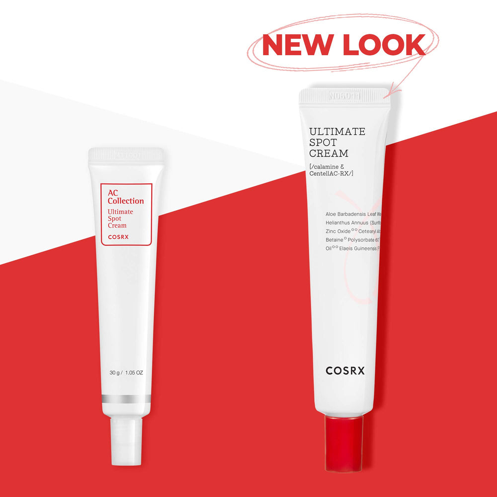 COSRX Ultimate Spot Cream texture closeup for smooth, easy application.