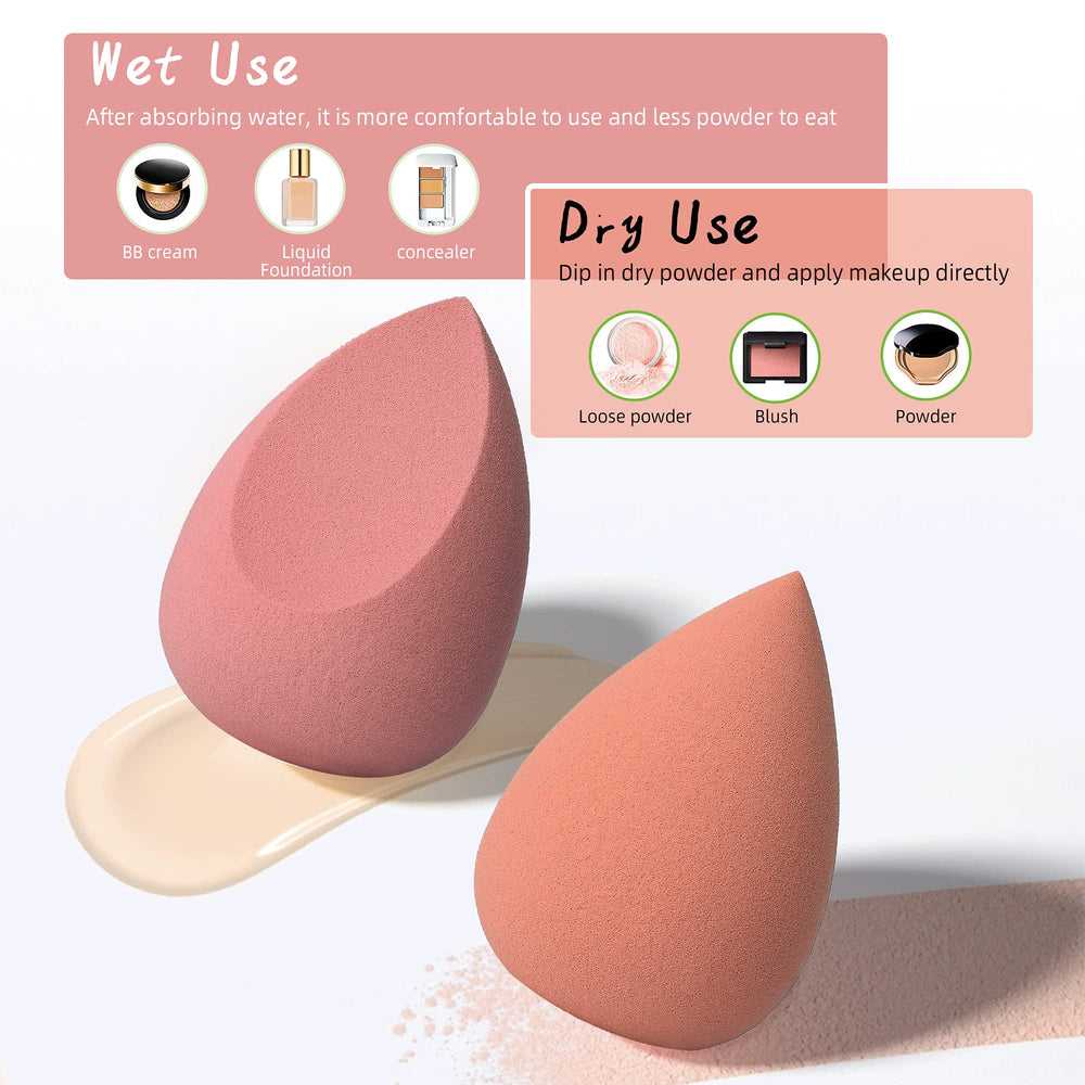 Costica: éponge maquillage bord flat pour contouring précis