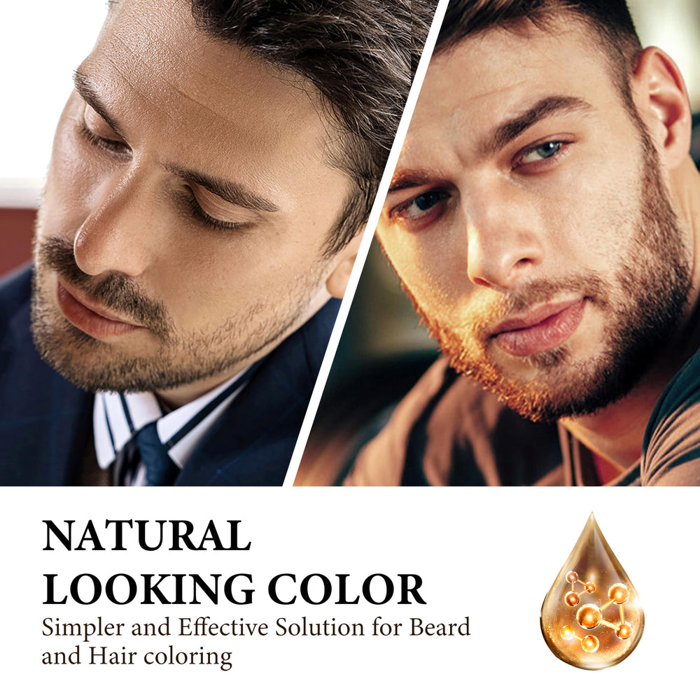 COSYAGE Barbe Gants Protection Mains – gants inclus pour une coloration propre.