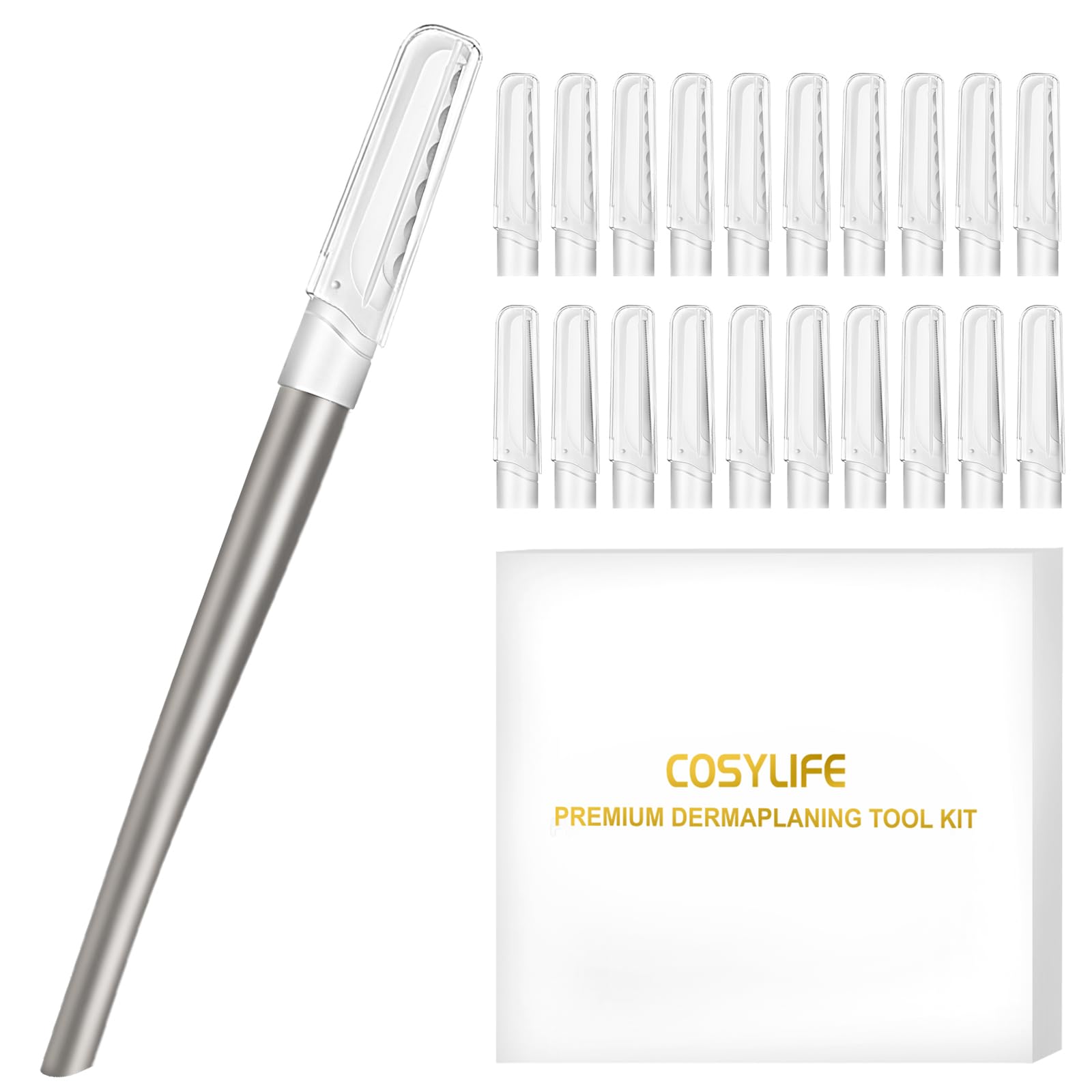 COSYLIFE outil dermaplanage visage – précision japonaise pour une peau douce et lisse