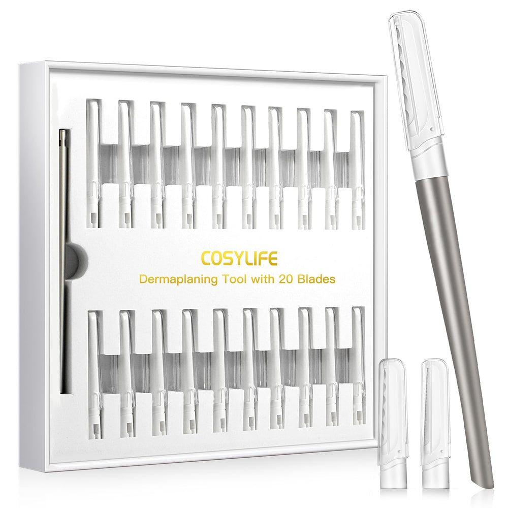COSYLIFE outil dermaplaning visage pour exfolier et lisser la peau.