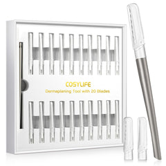 COSYLIFE outil dermaplaning visage pour exfolier et lisser la peau.