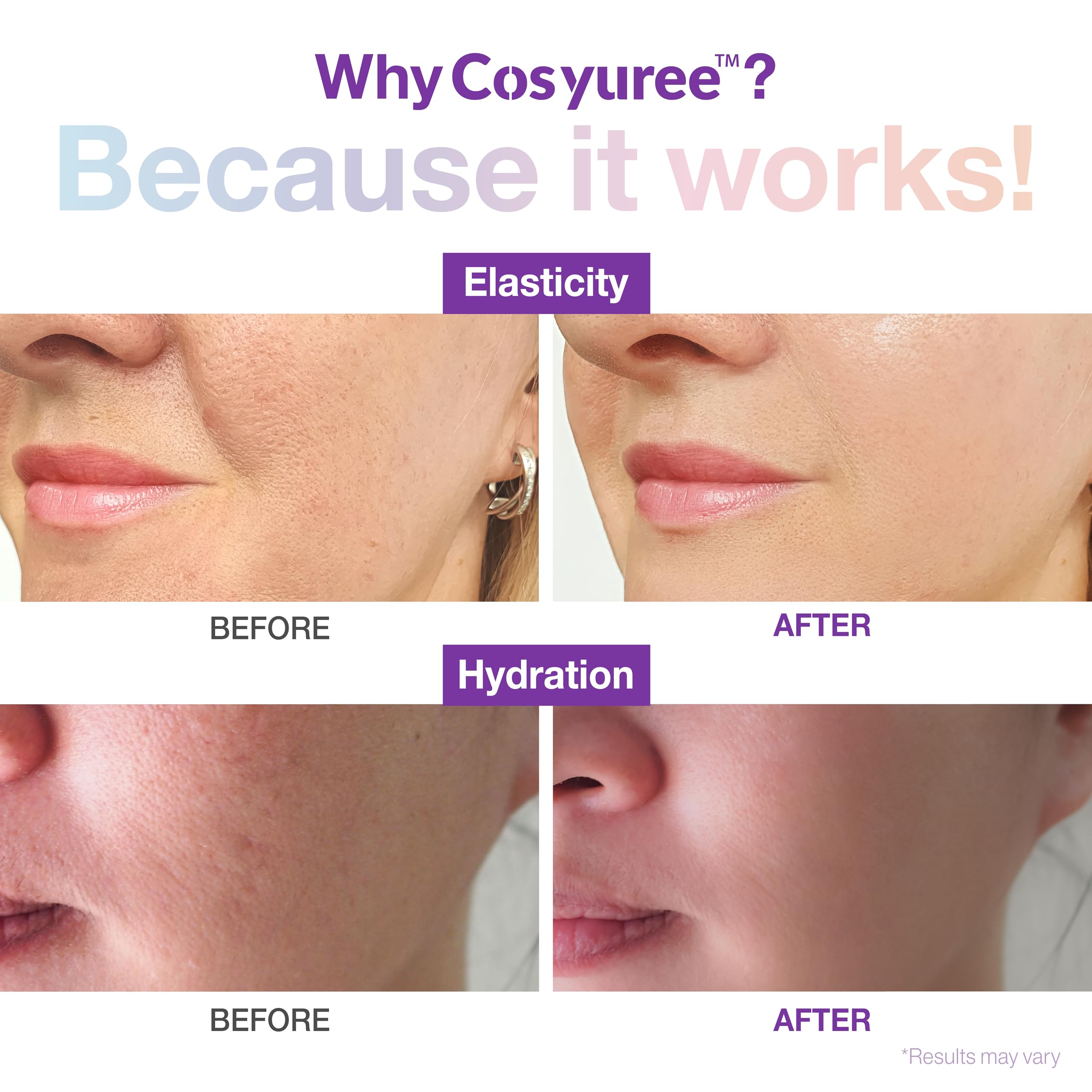 Texture gel du Cosyuree Serum – absorption rapide et hydratation efficace.