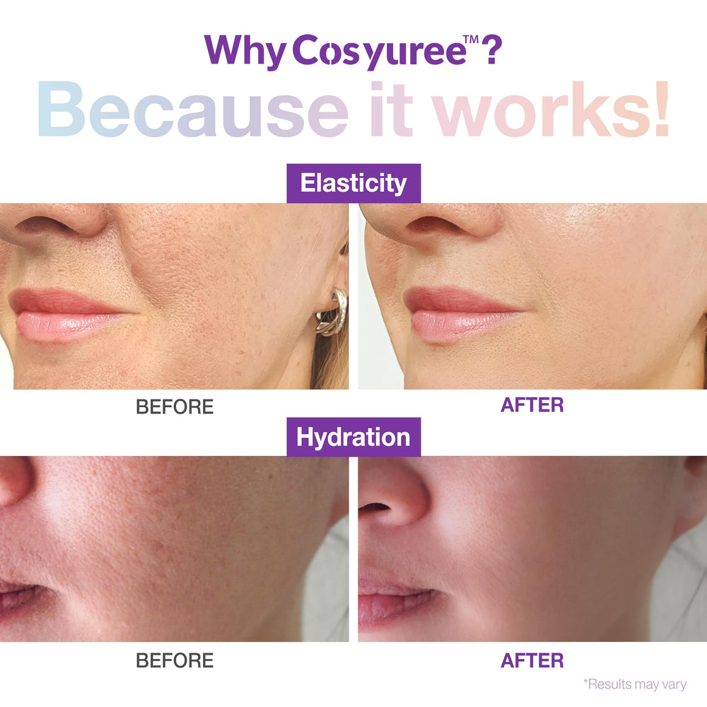 Texture gel du Cosyuree Serum – absorption rapide et hydratation efficace.
