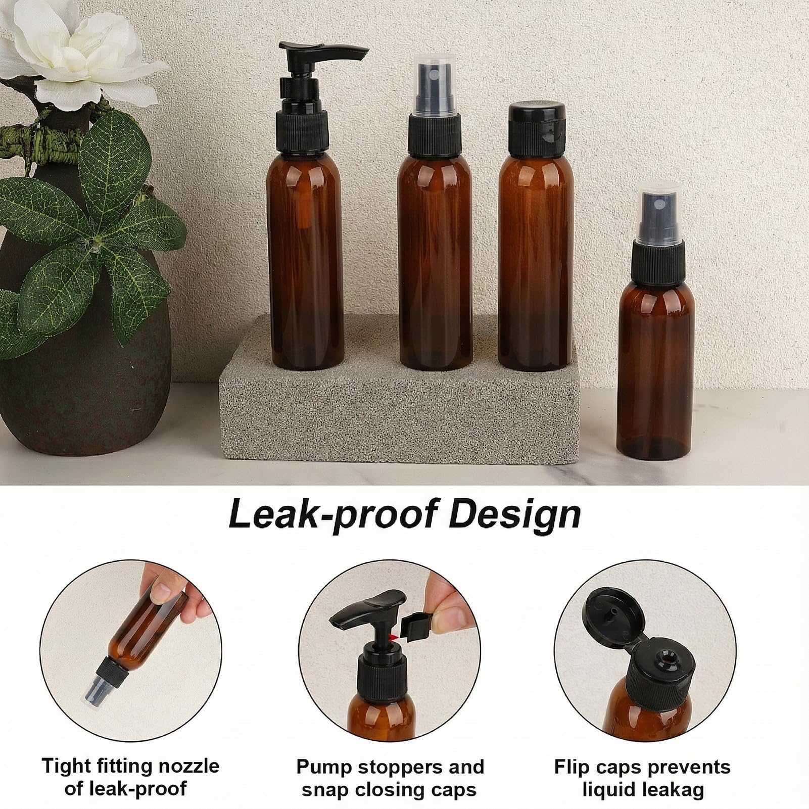 Cosywell bouteille spray 50 ml, format léger pour bagage cabine et voyages.