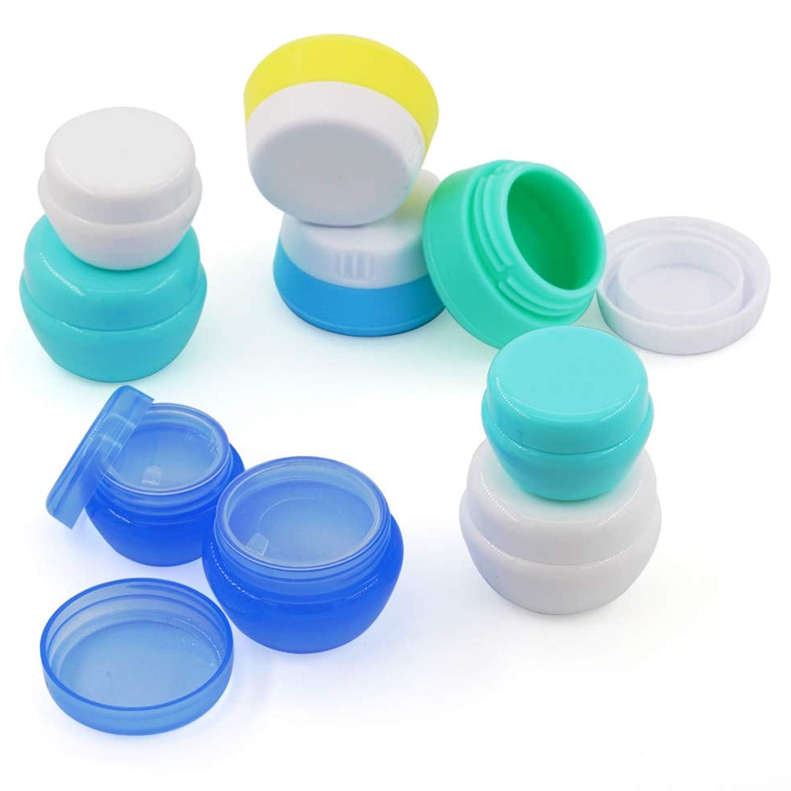 Cosywell contenants voyage crème silicone 20ml pour transport sécurisé.