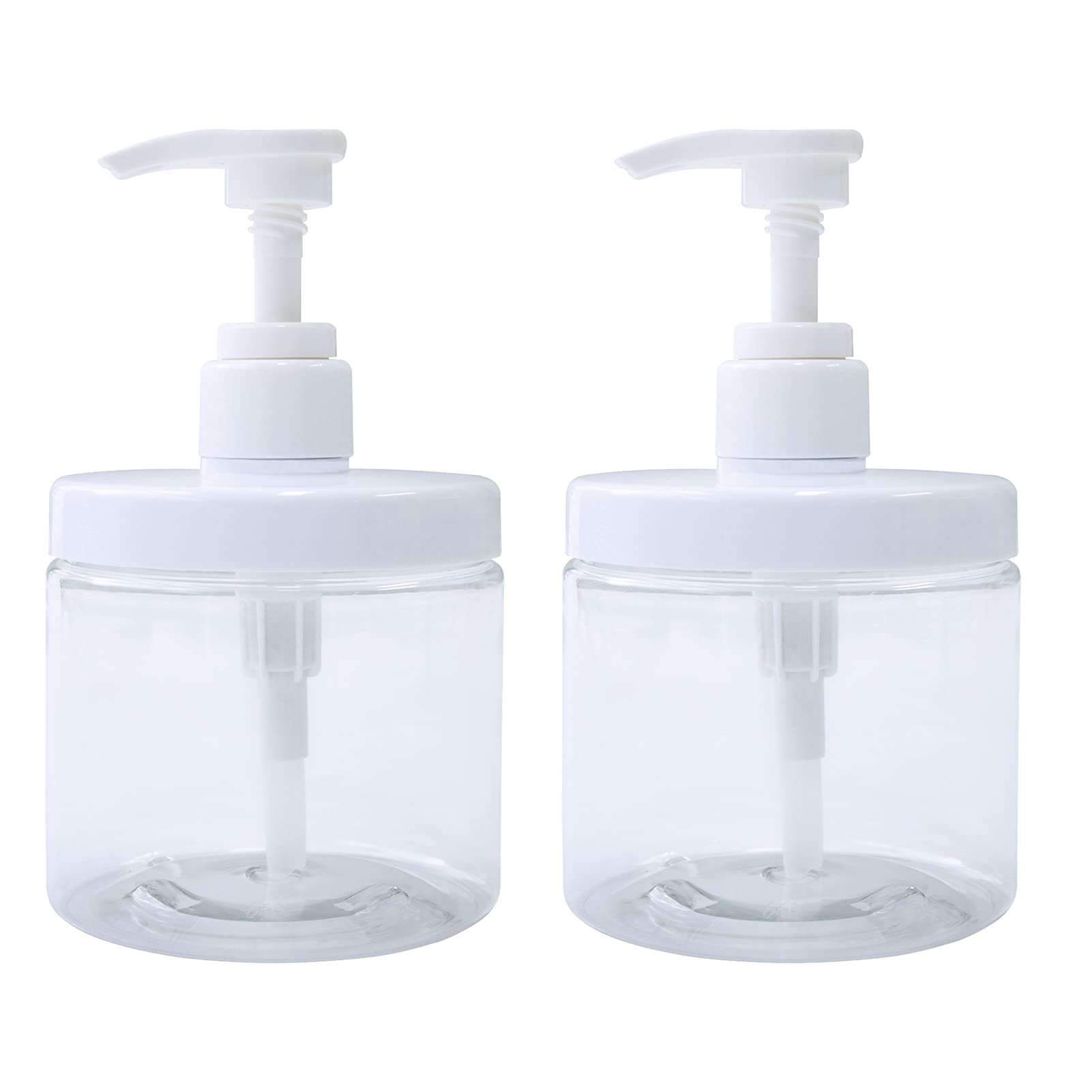 Cosywell pompe-bouteille transparente 500 ml pour un remplissage précis.