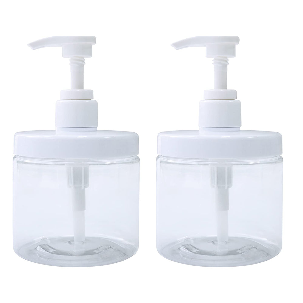 Cosywell pompe-bouteille transparente 500 ml pour un remplissage précis.